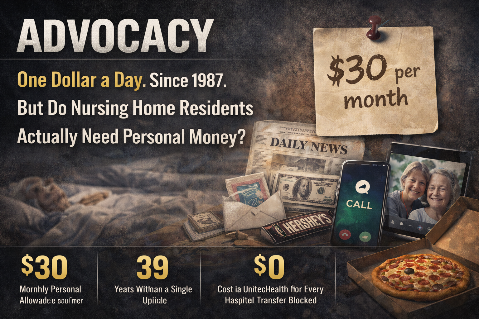 One Dollar a Day. Since 1987. But Do Nursing Home Residents Actually Need Personal Money?