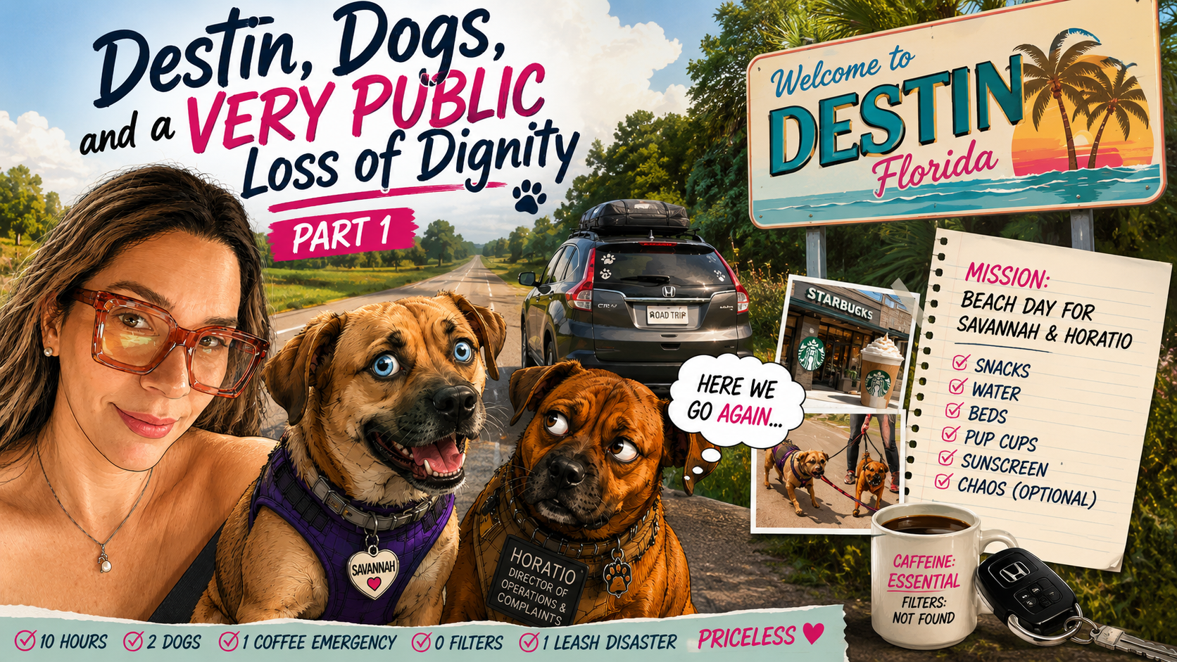 Destin, Dogs, and a Very Public Loss of Dignity