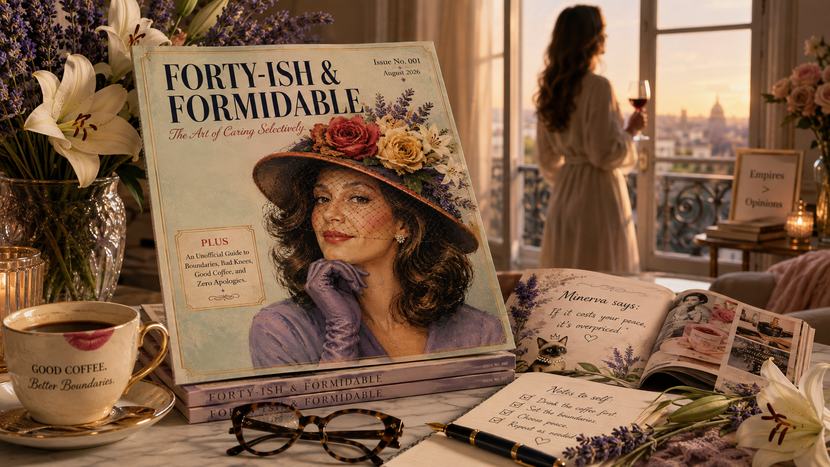 Forty-ish & Formidable: The Art of Caring Selectively